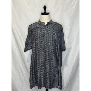 Vira Club Men's 4XB Big & Tall Polo Shirt 100% Double Mercerized Italian Cotton